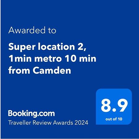 Super Location 2, 1Min Metro 10 Min From Camden Appartement Londen Buitenkant foto